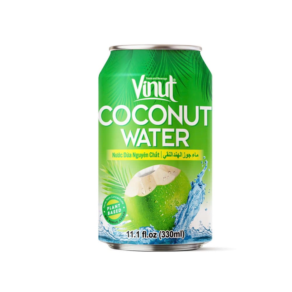 Vinut Coconut Water, Can, 11.1 fl oz 330 mL