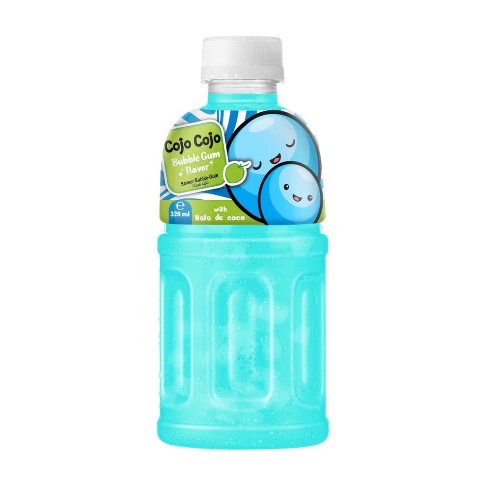 VINUT Nápoj s příchutí žvýkačky s Nata de Coco, PET lahev, 320 ml