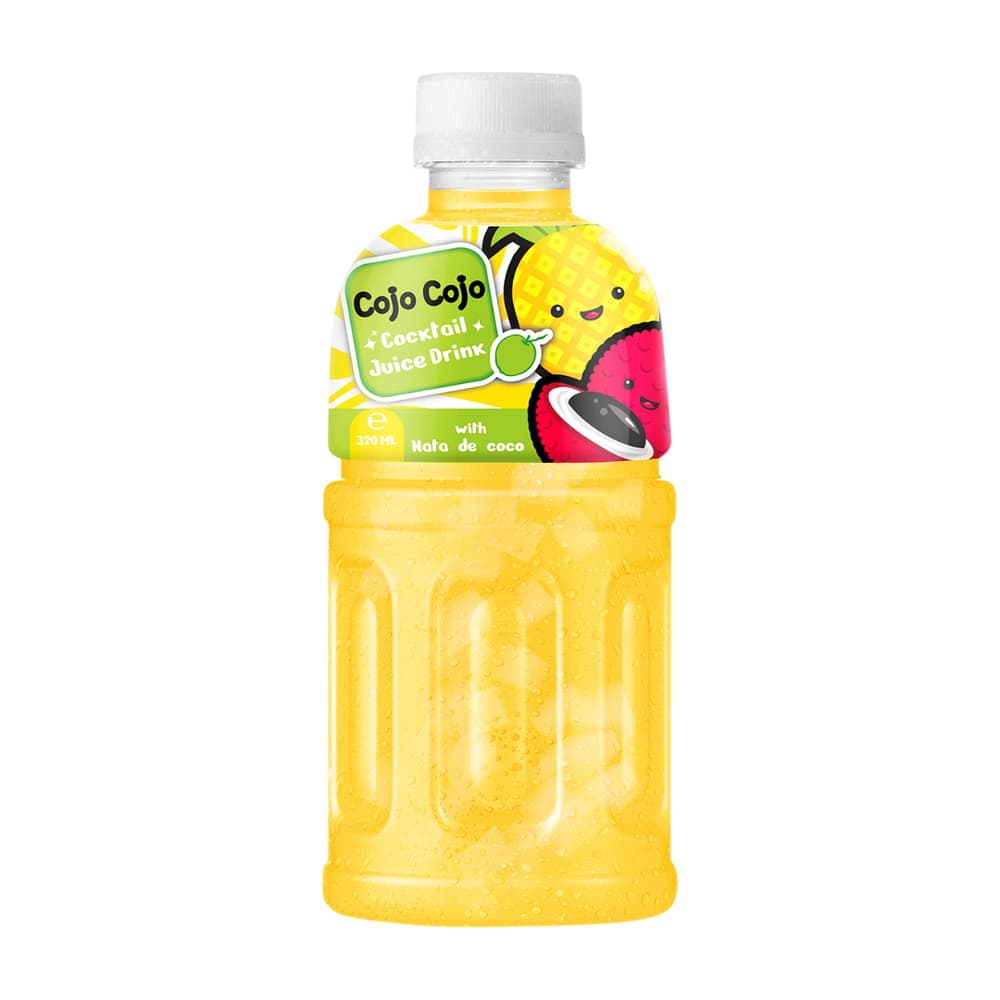 VINUT Koktejlový ovocný nápoj s Nata de Coco, PET lahev, 320 mL