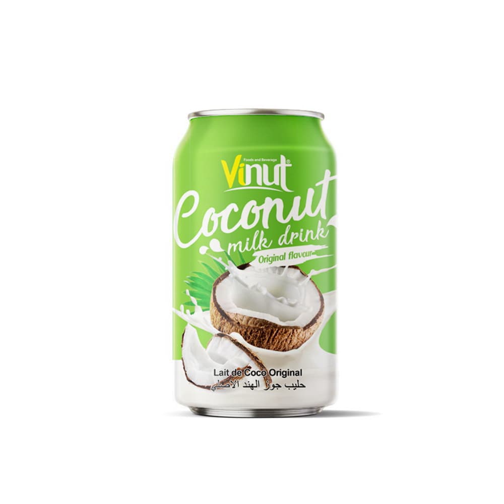 VINUT Nápoj z kokosového mléka, Original, 330 mL plechovka