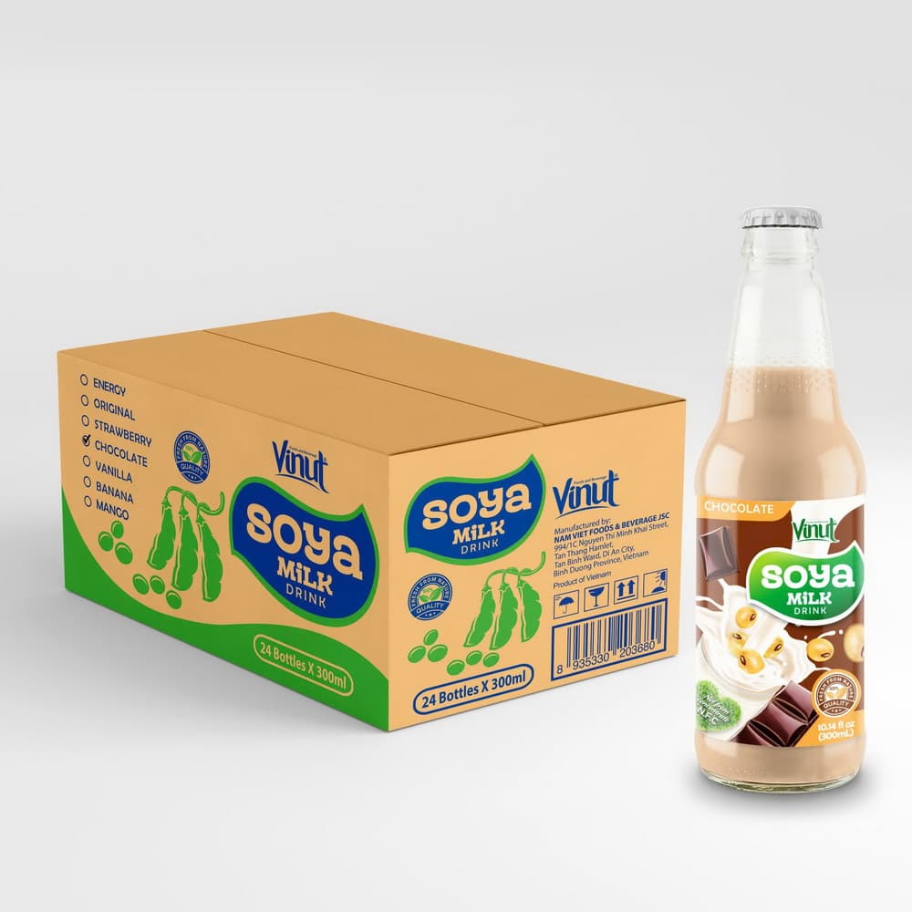VINUT Sójový nápoj čokoládový, 10.14 fl oz (300 mL)
